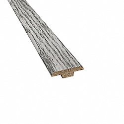 Prefinished Kristiansand Oak Hardwood 3/16 in thick x 1.25 in wide x 78 in Length T-Molding